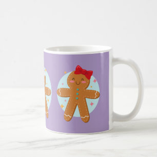 Taza De Café Cute Gingerbread Parejas Cookes Dibujo de Arte