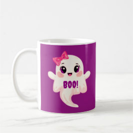 Taza De Café Cute girly Boo! Ghost