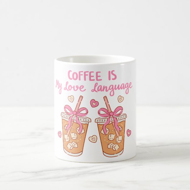 Taza De Café Cute Girly Coffee Lover (Centro)