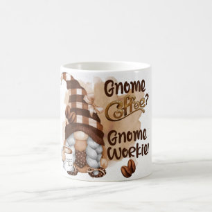 Taza De Café Cute Gnome Coffee Gnome Workie