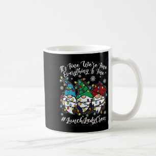 Taza De Café Cute Gnomes Todo Es Un Buen Navidad Lad