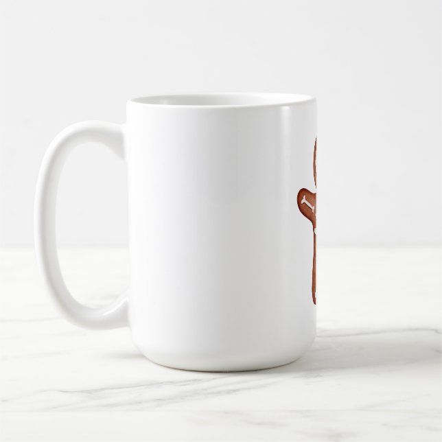 Taza De Café Cute Halloween Gingerbread Skeleton Cookie (Izquierda)