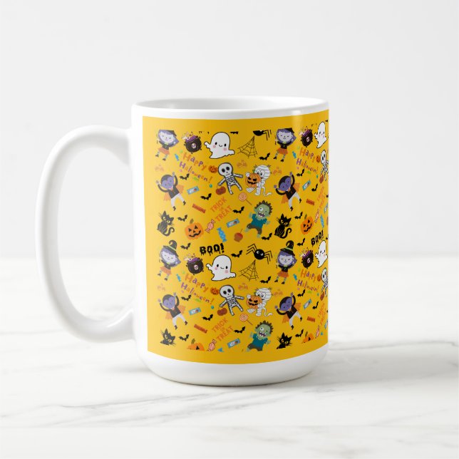 Taza De Café Cute Halloween Mug (Izquierda)