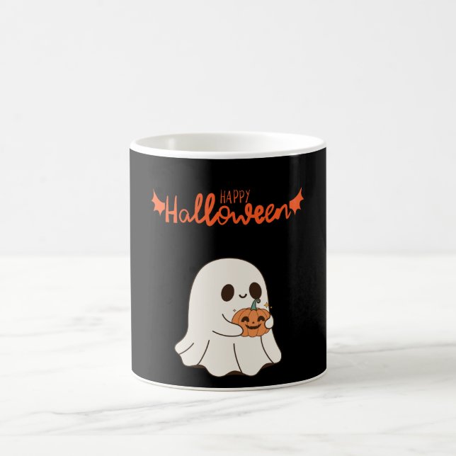 Taza De Café Cute Happy Halloween (Centro)