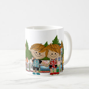 Taza De Café Cute Happy Kids