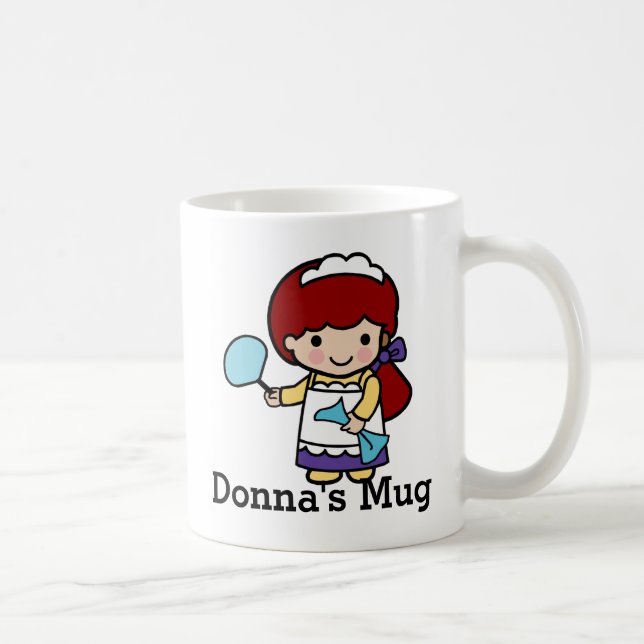 Taza De Café Cute Housekeeper (Derecha)