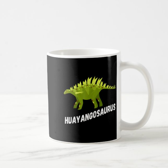Taza De Café Cute Huayangosaurus Dinosaur Design  (Derecha)