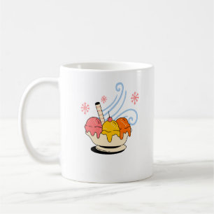 Taza De Café Cute Ice Cream Mug
