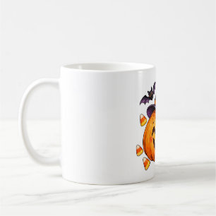 Taza De Café Cute Jack-o-Lantern Witch Hat Halloween Mug