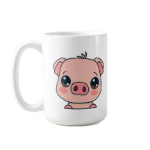 Cute Kawaii Chibi Pig