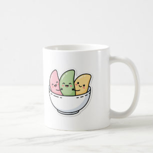 Taza de café Cute Kawaii Chuseok Songpyeon Coreano