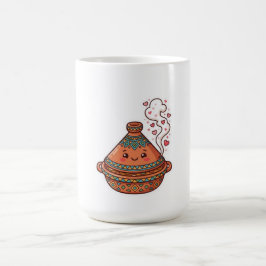 Taza De Café Cute Kawaii Comida Marroquí Tajine Sticker Cultura