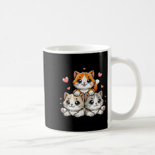 Taza De Café Cute Kawaii Gatos Neko Funny Gato Lover Regalo