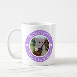 Taza De Café Cute Kawaii Morple Pawsitive Plushie Vibes Foto
