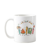 Cute Kawaii School Supplies Mug