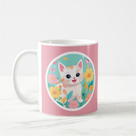 Taza De Café Cute Kitten
