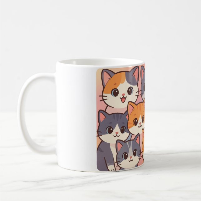 Taza De Café Cute kittens mug  (Izquierda)
