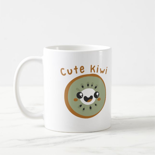 Taza De Café Cute kiwi (Izquierda)