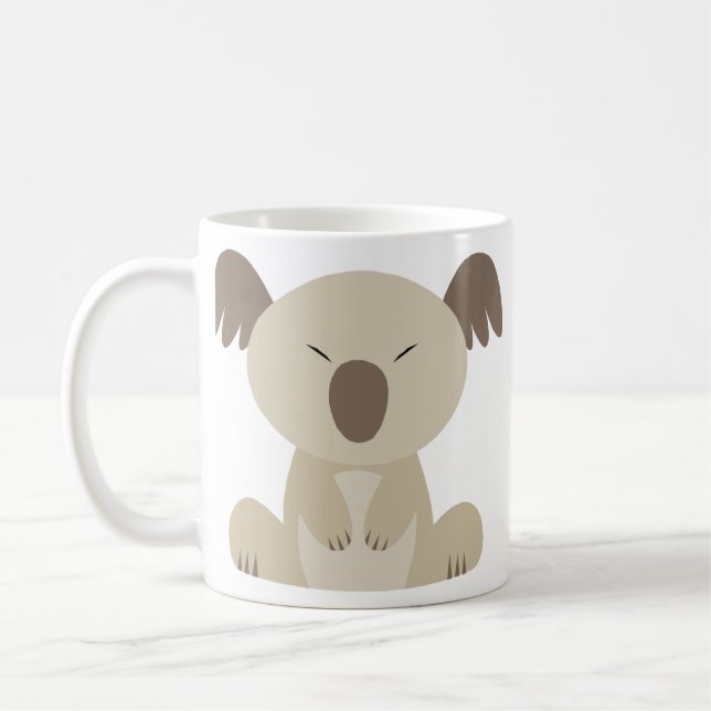 Taza De Café Cute Koala Mug (Izquierda)
