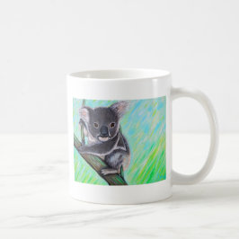 Taza De Café Cute Koala Pintura