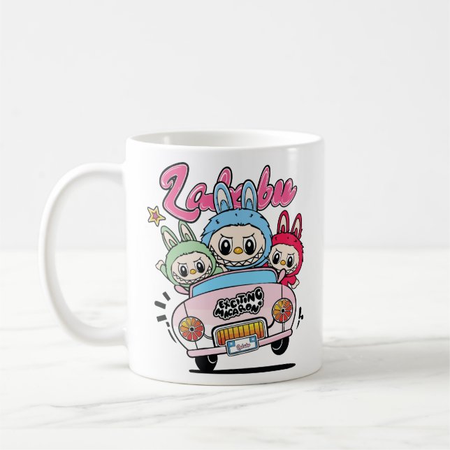 Taza De Café Cute Labubu (Izquierda)