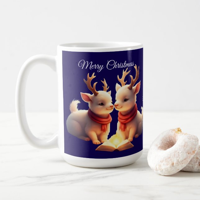 Taza De Café cute lamb  (Con donut)