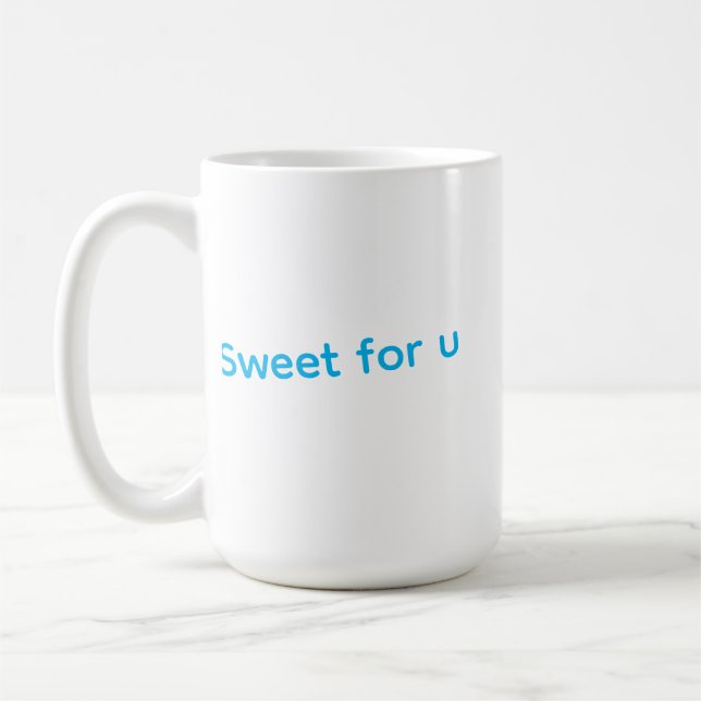 Taza De Café Cute love coffee mug (Izquierda)
