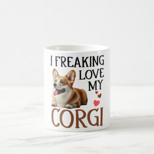 Taza De Café Cute Love My Corgi Dog