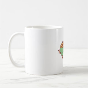 Taza De Café Cute Macaroni Y El Mejor Amigo Del Queso