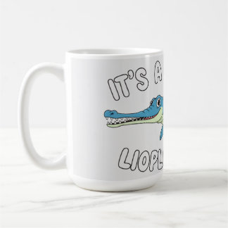 Taza De Café Cute Magical Liopleurodon Fantasy Prehistoric Ocea