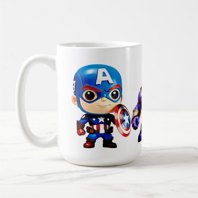 Taza De Café Cute Marvel (Izquierda)