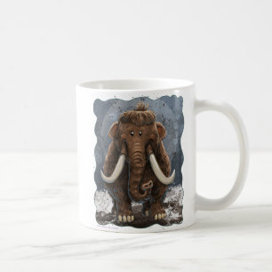 Taza De Café Cute Mastodon