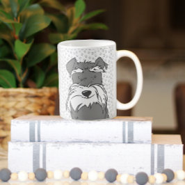 Taza De Café Cute Mini Schnauzer