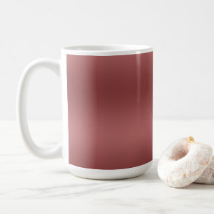 Taza De Café Cute Moderno Gradiente de color de agua sólido col