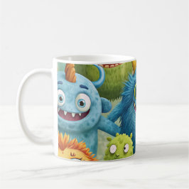 Taza De Café Cute Monster