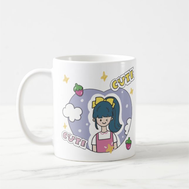 Taza De Café Cute Mug (Izquierda)