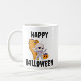 Taza De Café Cute Mummy HAPPY HALLOWEEN