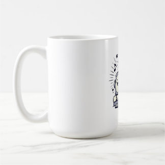 Taza De Café Cute Music Lover – Fun Cartoon Coffee Mug