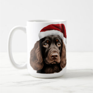 TAZA DE CAFÉ CUTE NAVIDADES DE VACACIONES COCKER PERRO ESPAÑOL