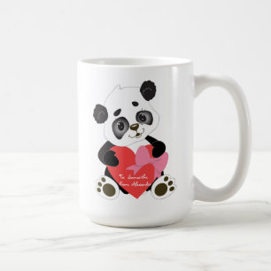 Taza De Café Cute Panda Bear