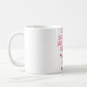Taza De Café Cute Panda Hola Verano Helado Espera