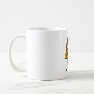Taza De Café Cute Pasta Character – Happy Food Illustration by 