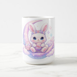 Taza De Café Cute Pastel Easter Bunny Mug – Moon Aesthetic