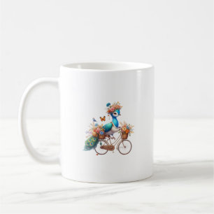 Taza De Café Cute Peacock