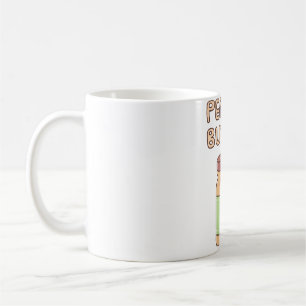 Taza De Café Cute Peanut Butter Jar Doodle