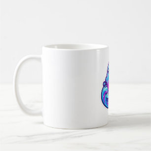 Taza De Café Cute pegatina de surf de Sherro Aniimo en 3D