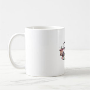 Taza De Café Cute pequeño Panda Relax Gamer