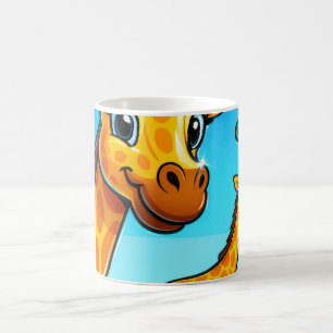 Taza De Café Cute Personalizado Giraffe