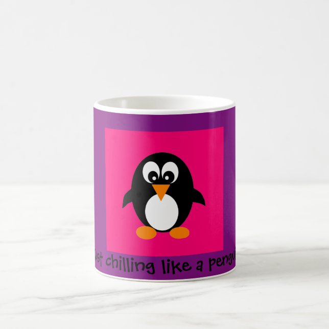 Taza De Café Cute pingüino (Centro)