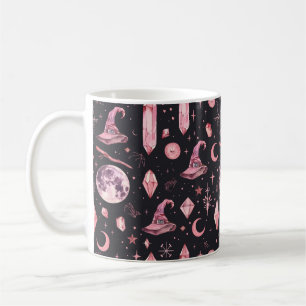 Taza De Café Cute Pink Witchen